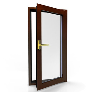 Thiết Kế Mới Cửa Sổ Nhôm Chống Thấm Nước Với Cửa Sổ Điều Chỉnh Bằng Tay - Product Image 1