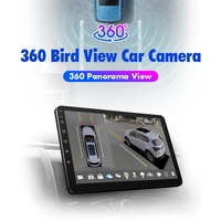 Hongrui 2+32G Carplay 360 Surround Système de Positionnement Global Dispositif de Suivi Stéréo Automatique DVD Android 9 Toyota Auris Mercedes