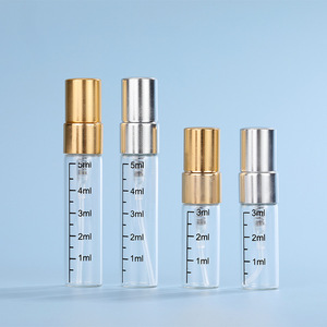 Spray <b>Bottle</b> 5ml Glass With Scale For <b>Perfume</b> <b>Sample</b> Travel Size - Product Image 2