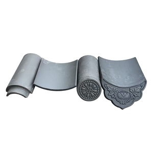 Azulejo de techo de arcilla <span class=keywords><strong>Monier</strong></span> chino para arquitectura de templo - Product Image 4
