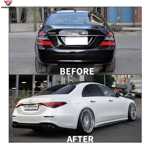 Fonte di Produzione Kit Carrozzeria con Clip per Paraurti Anteriore e Posteriore, Griglia, Cofano e Fari per <span class=keywords><strong>Mercedes</strong></span> <span class=keywords><strong>Benz</strong></span> Classe <span class=keywords><strong>S</strong></span> <span class=keywords><strong>W221</strong></span> 08-13 W223 Condizioni Nuove - Product Image 3