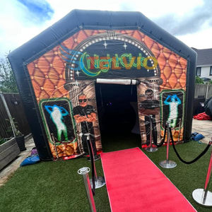 Club nocturno inflable <span class=keywords><strong>Discoteca</strong></span> Inflable impermeable Club nocturno inflable móvil Blow up Night Club Party Tent - Product Image 5