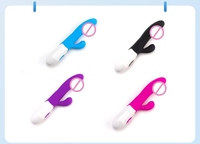 Mini 10-Frequenz Fernbedienung Eingebauter Akku Umweltfreundlicher Vibrator Wasserdichter Dildo Klitoris-Stimulator Weiches Flexibles Silikon