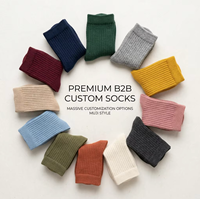 Chaussettes de sport colorées personnalisées pour jeunes, en gros, avec logo de marque sur mesure, antibactériennes, unies, multicolores, streetwear, pour la gym, direct usine