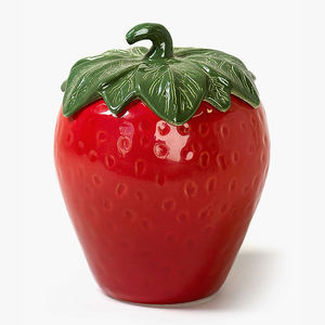 Charmant pot à bougie en forme de fraise Home Decor Grand pot à bougie Illuminez votre <span class=keywords><strong>espace</strong></span> avec une ambiance <span class=keywords><strong>douce</strong></span> - Product Image 3