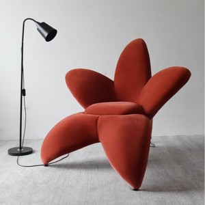 Nouveau style, fauteuil de luxe créatif en tissu unique, fauteuil d'appoint floral pour chambre d'amis, salon et hôtel - Product Image 2