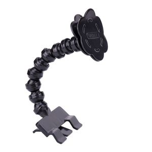 Pet Selfie Stick Phone Clip With Bone Toy For Dogs And Cats Mobile Phone Holder Black And White Plastic 50g - Product Image 5