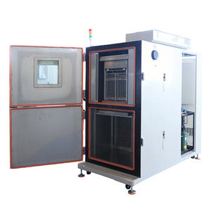 Câmara de Teste Térmico de Duas Zonas 80L para Testes de Choque Frio e Quente em Eletrônicos e Baterias - Product Image 3