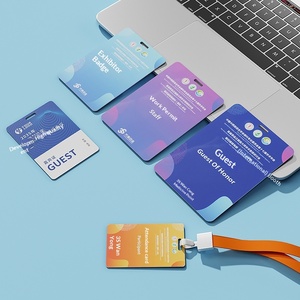 Carte PVC personnalisée économique pour garantie commerciale, adhésion, parking, étudiant, employé, permis de travail pour le personnel - Product Image 2