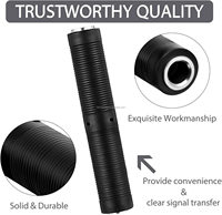 6.35mm 1/4 inç TRS/TS çoğaltıcı kadın ses konektörü 6.35mm F/F Stereo Mono Jack uzatma adaptörü marangoz için amplifikatör gitar