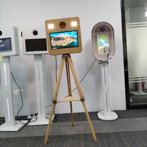 เครื่องถ่ายภาพงานแต่งงานแบบพกพา สไตล์วินเทจ <span class=keywords><strong>ราคา</strong></span>โรงงาน รองรับ <span class=keywords><strong>iPad</strong></span> พิมพ์ภาพทันที 360 องศา ขายส่ง - Product Image 2