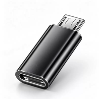 Adaptador de Micro USB a USB C, Conector Hembra Tipo C a Micro USB Macho