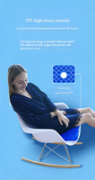 Coussin dorsal en TPE de qualité médicale, densité personnalisable, soulagement de la douleur sciatique, support rafraîchissant, housse amovible et lavable, service ODM