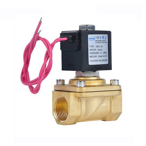 Vanne solénoïde à diaphragme miniature COVNA 2w31 normalement fermée en acier inoxydable et laiton pour eau et gaz 12V 24V - Product Image 5
