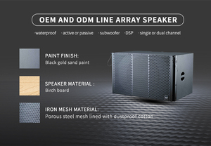 Hai Kênh Đầy Đủ Âm Thanh Loa Chuyên Nghiệp Thiết Bị DJ Wall Mount Loa Thiết Lập Hệ Thống Cho Hội Nghị - Product Image 4