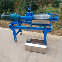 Extrudeuse manuelle de séparateur de biogaz solide liquide de déchets animaux pour fumier