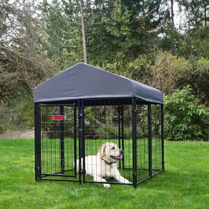 Perrera resistente para perros, Casa de Campo de 4x4x4,3 pies, jaula para animales, valla para acampar - Product Image 2