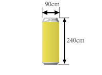Canette de bière gonflable CATC en PVC écologique, imperméable et durable pour festivals, publicité et décorations accrocheuses