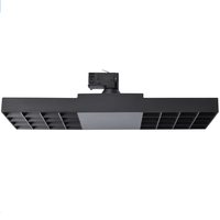 Lampu Trek Led 28W Anti Silau, Lampu Sorot Led Horizontal Dapat Disesuaikan, Lampu Jalur 2*12 Titik
