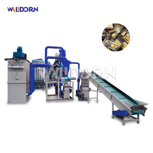 Machine de concassage de cartes PCB professionnelles E Usine de recyclage des déchets Machine de séparation de cartes électroniques - Product Image 3