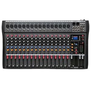 Professional 16-channel Mixer With Dsp Effects <b>Bluetooth</b> Usb Audio Sound <b>Card</b> - Product Image 1