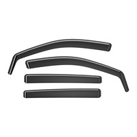 Compatible avec les modèles Ford Ranger US 2012-2018, déflecteurs de vent, pare-pluie pour fenêtres latérales, visière, déflecteur, ajustement personnalisé, matériau PC