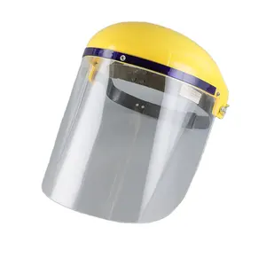 Plastic Anti Splash Chemical Heat Resistant Flame Industry Workplace Safety Visor Anti-fog Medical Protective Full Face Shield