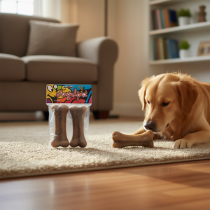 Giocattoli da Masticare per Animali Domestici in Osso di Mucca Pressato - Product Image 2