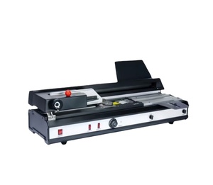 Máquina de Corte de Papel Motorizada de Escritorio 220V 1200W, Herramienta de Cola Caliente para Documentos, Libros y Cuadernos - Product Image 1