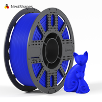 Filament d'imprimante 3D Nextshapes 1,75 mm 1 kg, filaments pour imprimante 3D standard PLA avec bobine en plastique monobloc