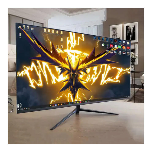High Quality LED Monitor 24 27 32 Inch Flat Borderless Professional Curved Gaming Monitors PC Lcd Monitors 1ms Response Time