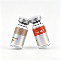 Étiquettes personnalisées de haute qualité 3 ml 10 ml pour les boîtes d'emballage de peptides