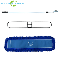Remplacement de recharge de tampon de vadrouille à poussière en microfibre réutilisable de haute qualité pour le nettoyage des sols NO.9622
