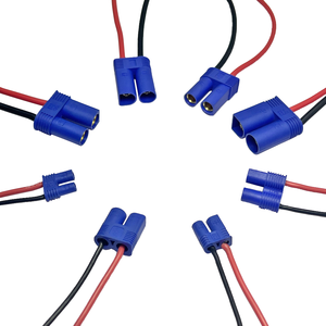 ขั้วต่อแบบกล้วย (<span class=keywords><strong>Banana</strong></span> Plug) รุ่น EC2 EC3 EC5 EC6 EC8 แบบกำหนดเอง รองรับกระแสไฟสูง พร้อมสายซิลิโคน สำหรับ<span class=keywords><strong>พา</strong></span><span class=keywords><strong>ว</strong></span><span class=keywords><strong>เวอร์</strong></span><span class=keywords><strong>แบงค์</strong></span>กลางแจ้ง และเครื่องช่<span class=keywords><strong>ว</strong></span>ยสตาร์ทรถยนต์ - Product Image 2