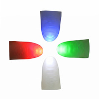Doigts lumineux magiques à LED - Accessoires de magie de scène pour fêtes