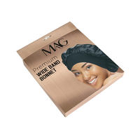 Boîtes d'emballage de perruque de luxe avec logo personnalisé boîte d'emballage d'extension de cheveux boîte d'emballage de brosse à cheveux Boîte en papier enduit