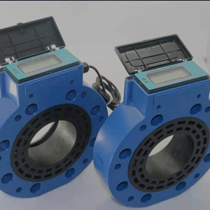 스마트 주철 디지털 디스플레이 플랜지 연결 ISO 인증 초음파 수도 미터 농업 관개용 IP68 등급 - Product Image 2