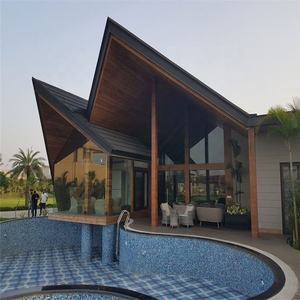 Tuiles de toit plates en métal revêtu de pierre au design moderne pour hôtels, 42 couleurs, garantie 1 an, prix bas à Lagos, Nigéria, marque <span class=keywords><strong>WANER</strong></span> - Product Image 2