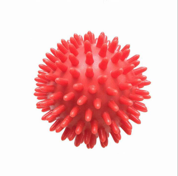 Массажный мяч из ПВХ, мяч для фитнеса, мяч для отдыха/набор из 2 мячей для массажа с шипами/массажные мячи с шипами для глубокой ткани