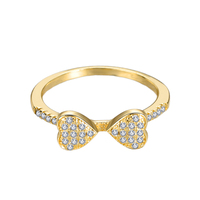 Bague en Zircon éternel pour femmes, numéro 8, bijoux en cuivre galvanisé, 18K, nouvelle collection, amour