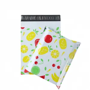 Fruit Design Stylish and Simple Durable for Dress Snacks Coat Shoes Package Clothing Mail Bags Plastic Poly Mailers Mail