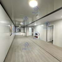 Maison préfabriquée moderne HeSHi, espace de vie rectangulaire, à vendre