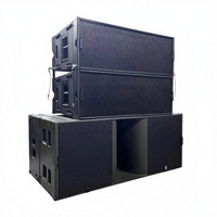 W8LC Deux enceintes Line Array 3 voies de 12 pouces, système audio professionnel pour scène et concert en extérieur