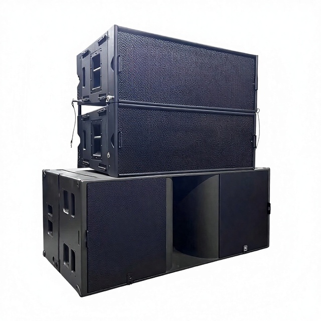 W8LC Dual 12 Inch 3 Way Line Array Speakers Outdoor Speaker Professional Audio System for Stage Concert