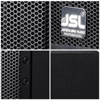 Enceintes colonne ultra-compactes JSL à double haut-parleur de 4 pouces (pour salles de conférence/salles polyvalentes)