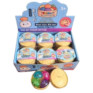 SQUISHY BUN Rainbow Mystery Squishy Fidget Toys Blind Box One Set Edición Sugar 3+ Material TPE Unisex - Product Image 1