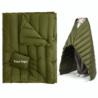 Couette en duvet ultralégère RDS en duvet de canard avec nylon 20D résistant à l'eau, toutes saisons, pour le camping et les activités de plein air, vente en gros OEM