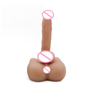 Muñeco Sexual Masculino Adulto con Torso, Dildo Suave 100% Impermeable, Ecológico, Masturbador Unisex, Juguete Anal Ajustado para Hombres Gay/Lesbianos/Bisexuales - Product Image 4
