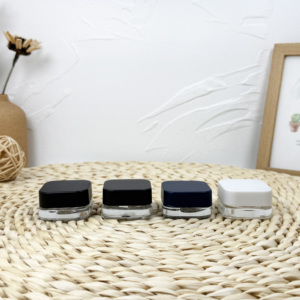 White <b>Glass</b> Jar with CR <b>Lids</b> <b>for</b> Cosmetic <b>Container</b> Skin Cream Concentrates smell Proof with Child Resistant Cap - Product Image 3
