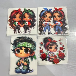 Latest <strong>Design</strong> Waterproof Vinyl Sticker Printed <strong>Transfers</strong> Clothing Label for Garment Dtf <strong>Heat</strong> <strong>Transfers</strong> <strong>Designs</strong> Ready - Product Image 5